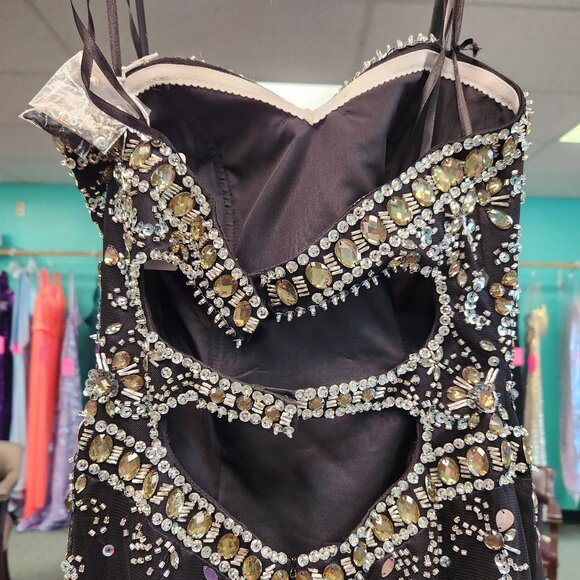 Mori Lee 95088 Size 2 Black Prom/Formal Dress - Picture 6 of 7